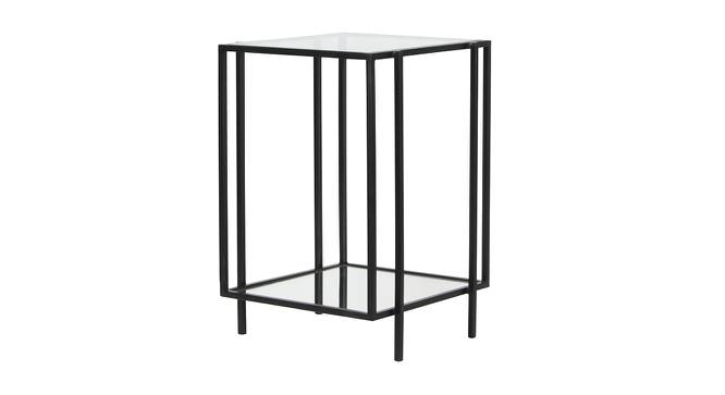 Clayton Side Table (Black, Black Finish) by Urban Ladder - Cross View Design 1 - 464518