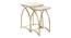 Brisbane Nesting Table - Set of 2 (Golden, Golden Finish) by Urban Ladder - Cross View Design 1 - 464519