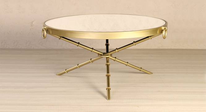 Aldon Coffee Table (Golden, Golden Finish) by Urban Ladder - Cross View Design 1 - 464521