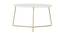 Coretta Coffee Table (Golden, Golden Finish) by Urban Ladder - Cross View Design 1 - 464522