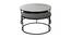 Americus Nesting Coffee Table - Set of 2 (Black, Black Finish) by Urban Ladder - Cross View Design 1 - 464525