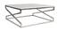 Enzio Coffee Table (Chrome, Shinny Finish) by Urban Ladder - Cross View Design 1 - 464528