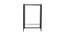 Clayton Side Table (Black, Black Finish) by Urban Ladder - Design 1 Side View - 464533