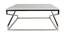 Enzio Coffee Table (Chrome, Shinny Finish) by Urban Ladder - Design 1 Side View - 464543