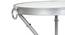 Bellmore Side Table (Silver, Silver Finish) by Urban Ladder - Rear View Design 1 - 464545