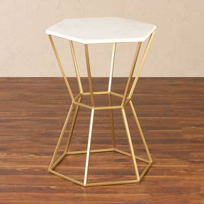 Metal Side And End Tables Design Westford Metal Side Table in Golden