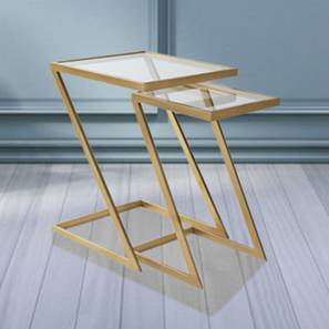 Claymint Design Nowra Metal Side Table in Gold