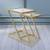 Nowra nesting table set of 2gold lp