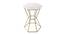 Westford Side Table (Golden, Golden Finish) by Urban Ladder - Front View Design 1 - 464603