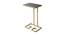 Prato C Table (Gold, Black Finish) by Urban Ladder - Front View Design 1 - 464609