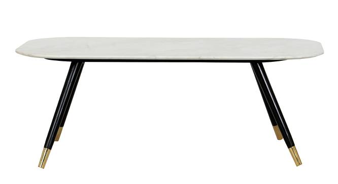 Romelia Coffee Table (Black, Mango Wood Finish) by Urban Ladder - Front View Design 1 - 464613