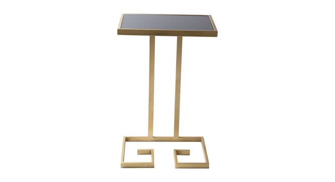 Prato C Table (Gold, Black Finish) by Urban Ladder - Cross View Design 1 - 464623