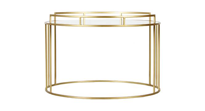 Romana Coffee Table (Golden, Golden Finish) by Urban Ladder - Cross View Design 1 - 464626