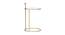 Meylon Side Table (Golden, Golden Finish) by Urban Ladder - Design 1 Side View - 464630