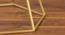 Westford Side Table (Golden, Golden Finish) by Urban Ladder - Design 1 Close View - 464659