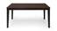 Bryar 6 Seater Dining Set (Brown, Matte Finish) by Urban Ladder - Rear View Design 1 - 465610
