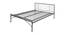 Blake Bed (Black, Queen Bed Size) by Urban Ladder - Rear View Design 1 - 465617