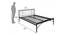 Blake Bed (Black, Queen Bed Size) by Urban Ladder - Design 1 Dimension - 465640