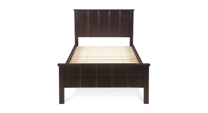 Kayla Bed (Single Bed Size, Espresso) by Urban Ladder - Front View Design 1 - 465672
