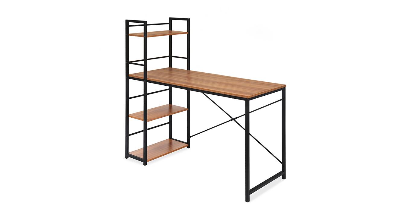 Dalton desk with bookshelf sale