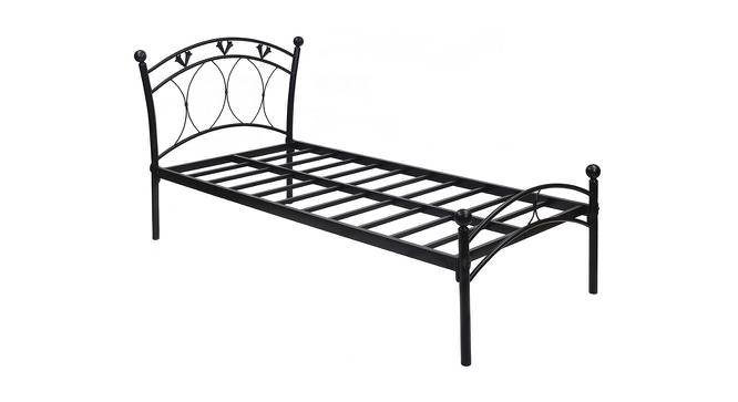 Santana Bed (Black, Single Bed Size) by Urban Ladder - Cross View Design 1 - 465784