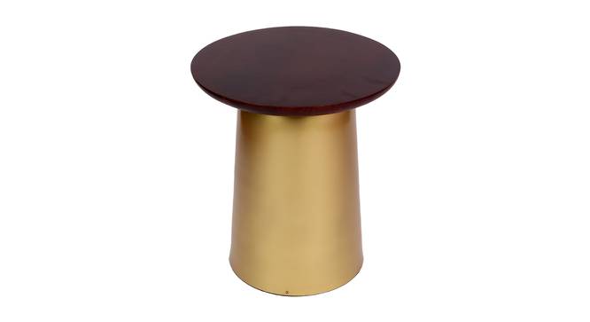 Esmerie Side Table (Gold, Antique Brass Finish) by Urban Ladder - Cross View Design 1 - 465890