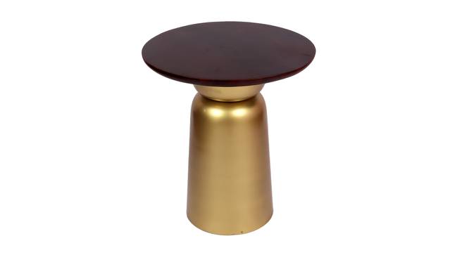 Esmerie Side Table (Gold, Antique Brass Finish) by Urban Ladder - Cross View Design 1 - 465891