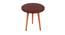 Maeva Side Table (Matte Walnut, Matte Walnut Finish) by Urban Ladder - Cross View Design 1 - 465893