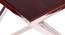 Melisande Side Table (Ss Polish & Matte Walnut, Ss Polish & Matte Walnut Finish) by Urban Ladder - Design 1 Top View - 465944