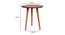 Maeva Side Table (Matte Walnut, Matte Walnut Finish) by Urban Ladder - Design 1 Dimension - 465957