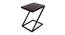 Patrice Side Table (Black Matte & Matte Walnut, Black Matte & Matte Walnut Finish) by Urban Ladder - Cross View Design 1 - 465986
