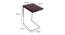 Pavanne Side Table (Ss Polish & Matte Walnut, Ss Polish & Matte Walnut Finish) by Urban Ladder - Design 1 Dimension - 466050