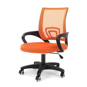Study Chair In Pune Design Andros Fabric Net Study Chair in Orange Colour