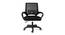 Andros Executive Chair (Black) by Urban Ladder - Front View Design 1 - 466080