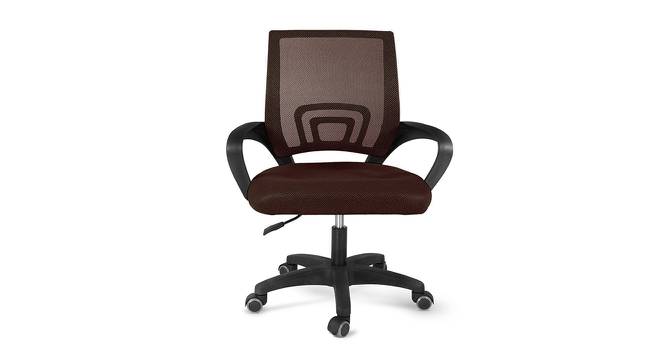 Andros Executive Chair (Brown) by Urban Ladder - Front View Design 1 - 466082
