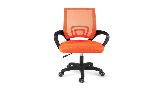 Andros Executive Chair (Orange) by Urban Ladder - Front View Design 1 - 466086
