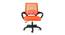 Andros Executive Chair (Orange) by Urban Ladder - Front View Design 1 - 466086