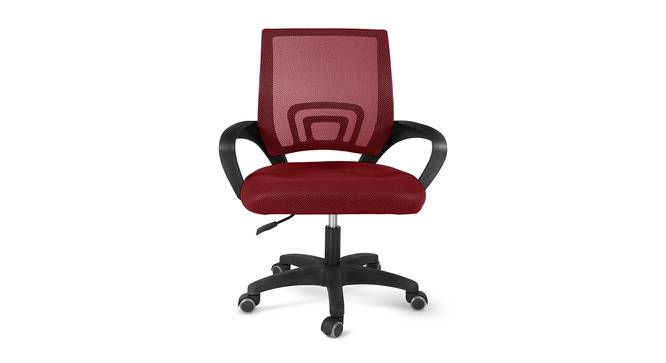 Andros Executive Chair (Red) by Urban Ladder - Front View Design 1 - 466088