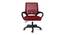 Andros Executive Chair (Red) by Urban Ladder - Front View Design 1 - 466088