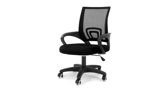 Andros Executive Chair (Black) by Urban Ladder - Cross View Design 1 - 466101