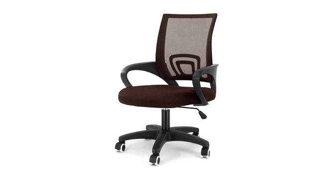 Andros Executive Chair (Brown) by Urban Ladder - Cross View Design 1 - 466103