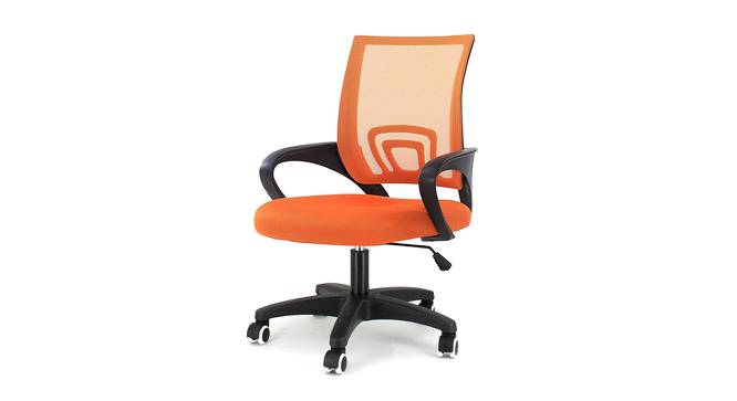 Andros Executive Chair (Orange) by Urban Ladder - Cross View Design 1 - 466107