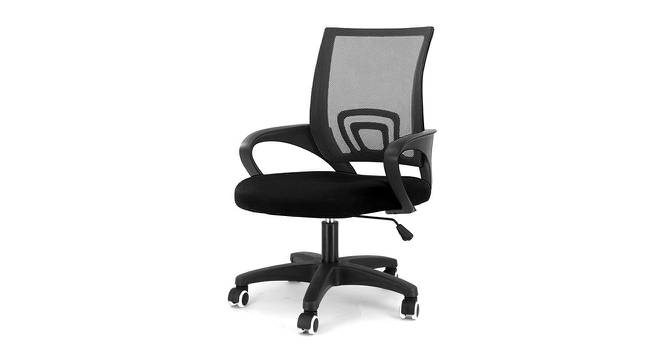 Andros Executive Chair (Black & Grey) by Urban Ladder - Cross View Design 1 - 466113
