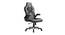 Baltra Gaming Chair (Black & Grey) by Urban Ladder - Cross View Design 1 - 466117