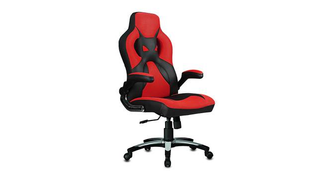 Baltra Gaming Chair (Black & Red) by Urban Ladder - Cross View Design 1 - 466120