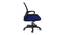 Andros Executive Chair (Blue) by Urban Ladder - Design 1 Side View - 466123