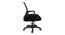Andros Executive Chair (Black & Blue) by Urban Ladder - Design 1 Side View - 466131