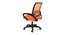Andros Executive Chair (Orange) by Urban Ladder - Rear View Design 1 - 466149