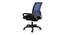 Andros Executive Chair (Black & Blue) by Urban Ladder - Rear View Design 1 - 466152