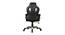 Baltra Gaming Chair (Black & Blue) by Urban Ladder - Rear View Design 1 - 466157